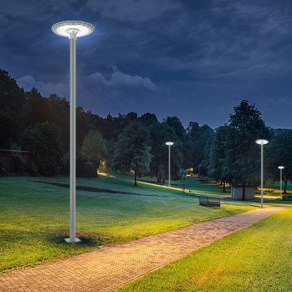 Brilagi - Metalna šipka za stub spoljne rasvete URBAN 3 m, prečnik 58 mm, siva