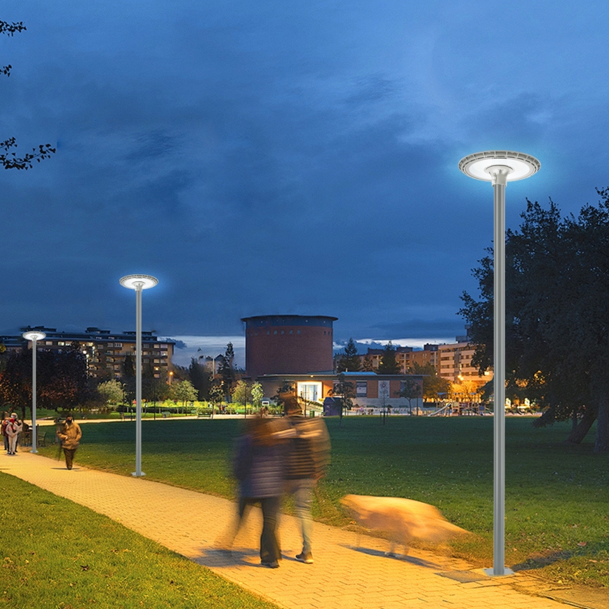 Brilagi - Metalna šipka za stub spoljne rasvete URBAN 3 m, prečnik 58 mm, siva