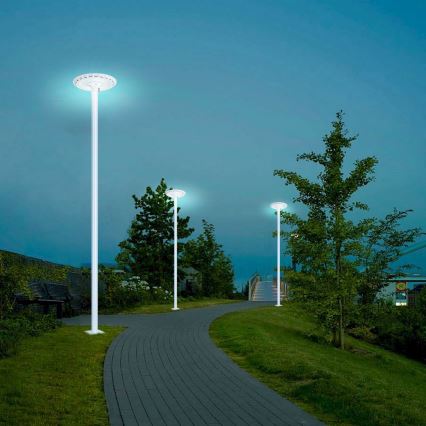 Brilagi - Metalna šipka za stub spoljašnje rasvete URBAN, 3 m, prečnik stuba 58 mm, bela