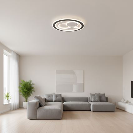 Brilagi - LED prigušiva plafonska svetiljka MODERN LED/89W/230V 3000-6000K prečnik 47 cm + daljinski upravljač