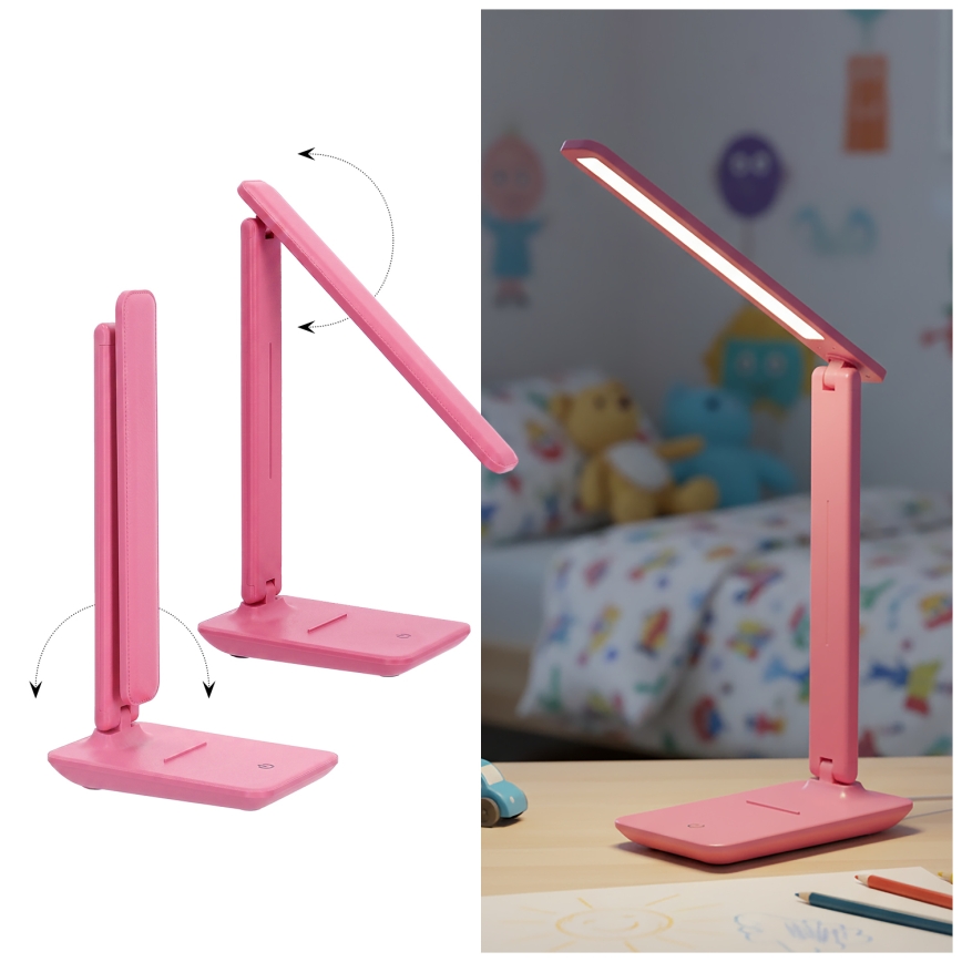 BRILAGI - LED prigušiva stona lampa MODO LED/7W/230V 3000/4000/6500K ružičasta