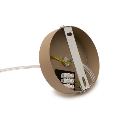Brilagi - Napajajući kabel PARTY 1xE27/60W/230V prečnik 10 cm bež
