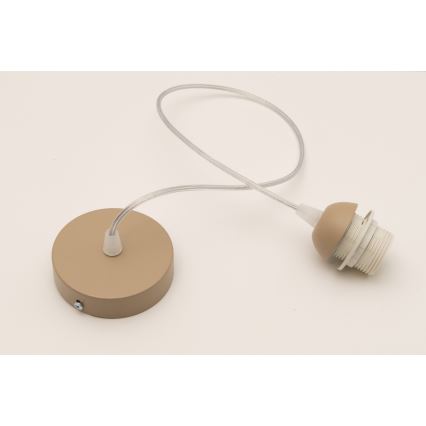 Brilagi - Napajajući kabel PARTY 1xE27/60W/230V prečnik 10 cm bež
