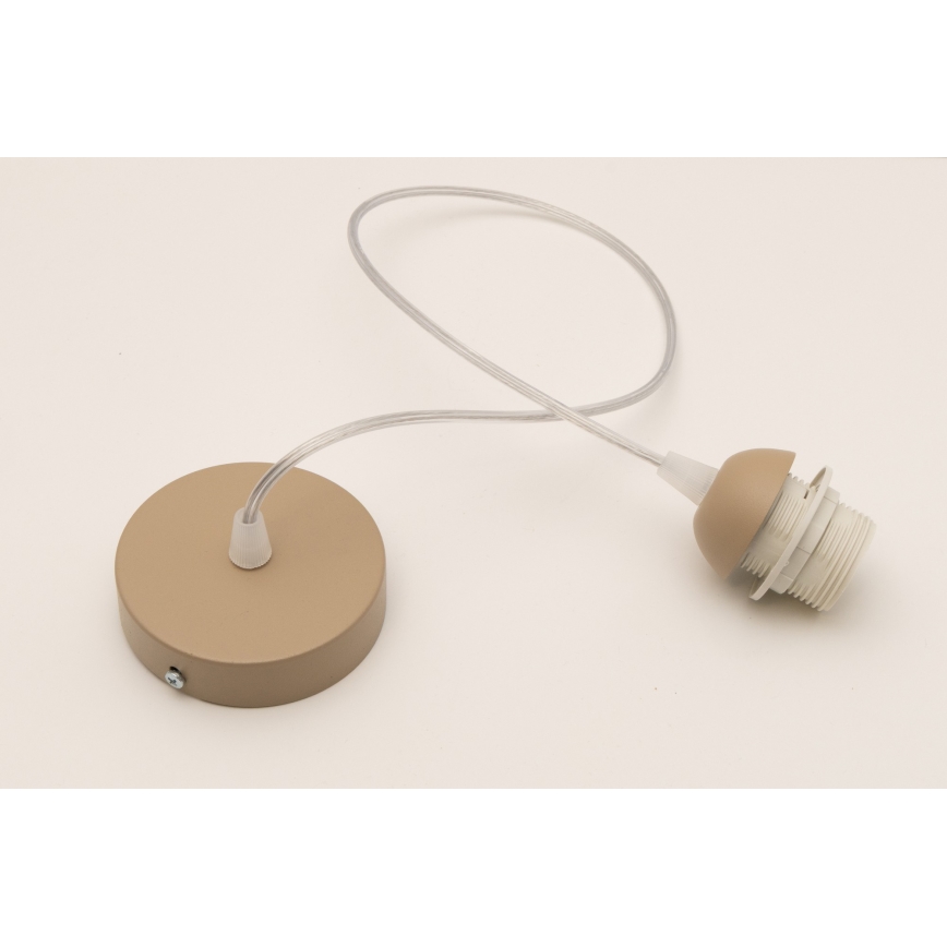 Brilagi - Napajajući kabel PARTY 1xE27/60W/230V prečnik 10 cm bež