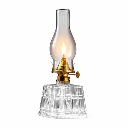 Brilagi - Petrolejska lampa MERLIN bistra/zlatna