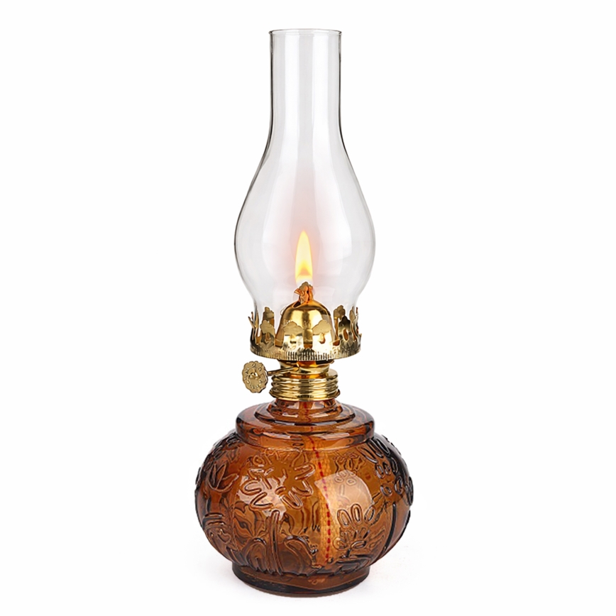 Brilagi - Petrolejska lampa MERLIN narandžasta