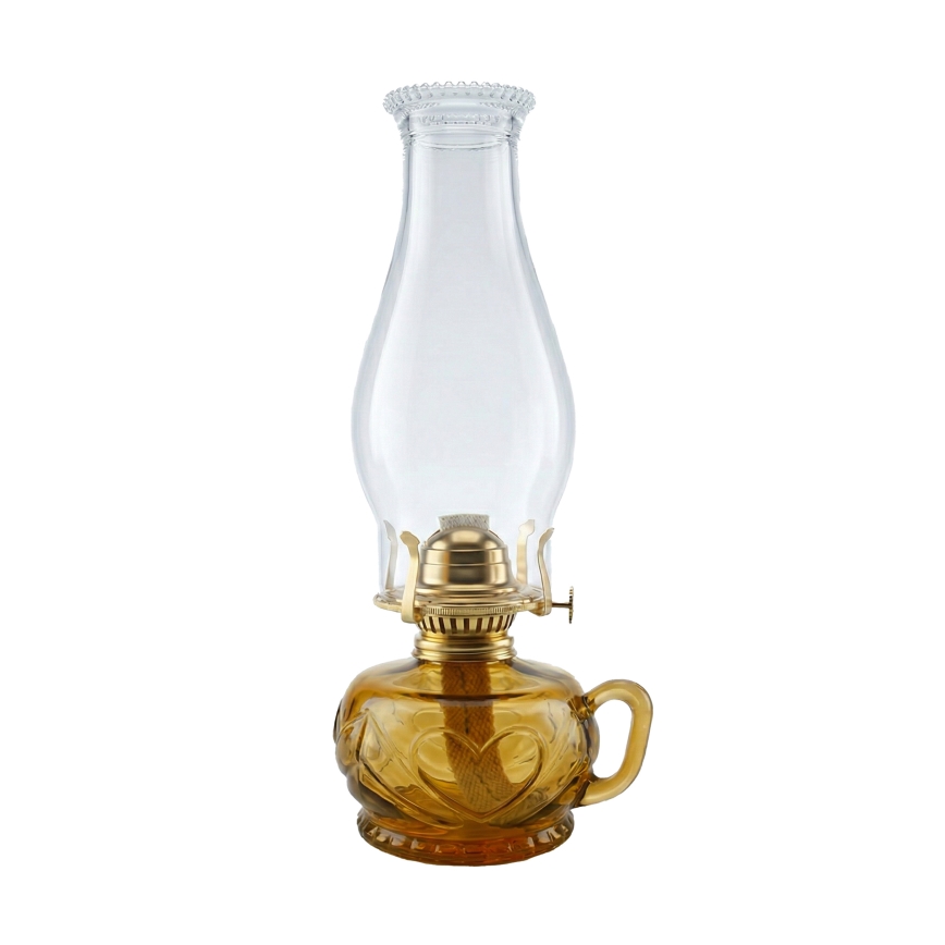 BRILAGI - Petrolejska lampa MERLIN narandžasta
