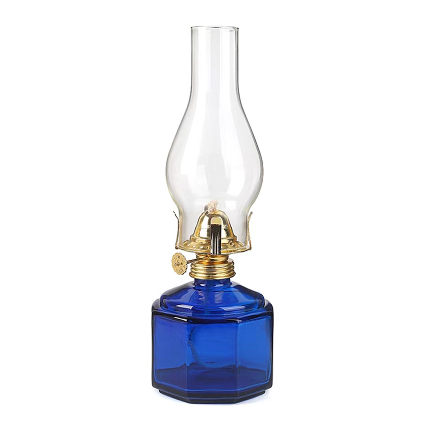 Brilagi - Petrolejska lampa MERLIN plava