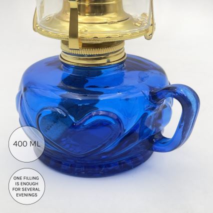 Brilagi - Petrolejska lampa MERLIN plava
