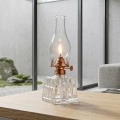 Brilagi - petrolejska lampa MERLIN prozirna/bronzana/patina
