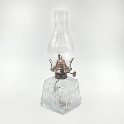 Brilagi - petrolejska lampa MERLIN prozirna/bronzana/patina