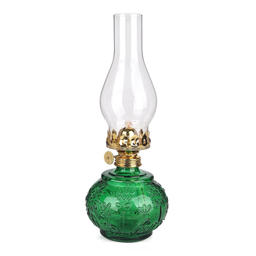 Brilagi - Petrolejska lampa MERLIN zelena