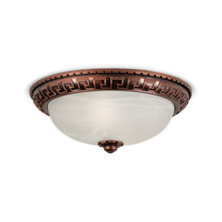 BRILAGI - Plafonska lampa FRESCO 2xE27/40W/230V prečnik 30 cm bakarna