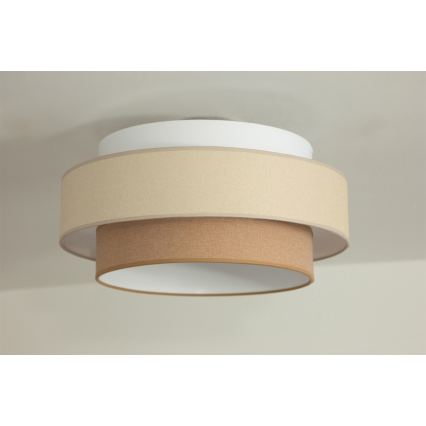 Brilagi - Plafonska lampa RESNA 1xE27/60W/230V, prečnik 40 cm, krem/bež