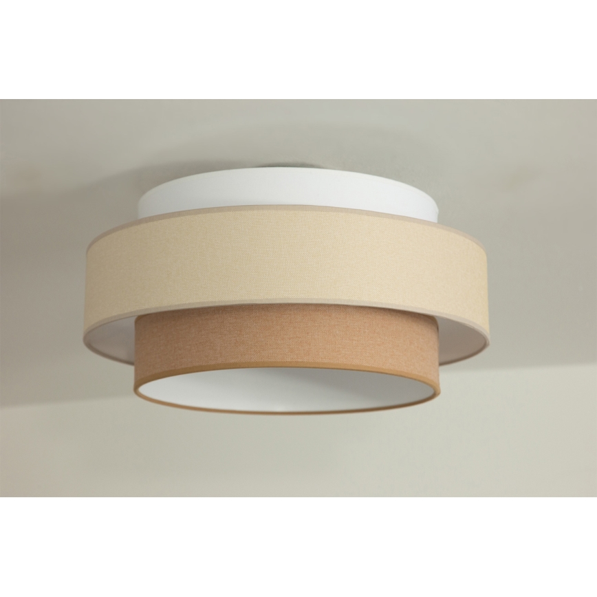 Brilagi - Plafonska lampa RESNA 1xE27/60W/230V, prečnik 40 cm, krem/bež
