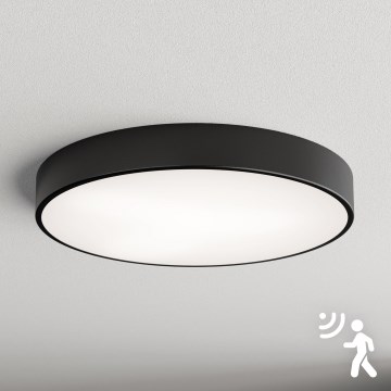 Brilagi - Plafonska lampa sa senzorom CLARE 5xE27/40W/230V prečnika 60 cm crna