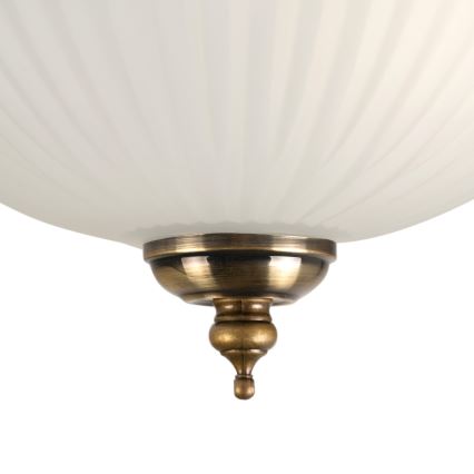 BRILAGI - Plafonska svetiljka FRESCO 2xE27/40W/230V, prečnik 28 cm, mesing