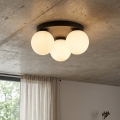 Brilagi - Plafonska svetiljka MILO, 3xE27/60W/230V, prečnik 35 cm, crna