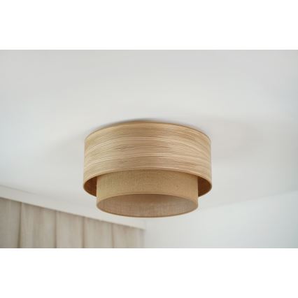 Brilagi - Plafonska svetiljka MONTANA BOHO 1xE27/15W/230V prečnik 45 cm braon