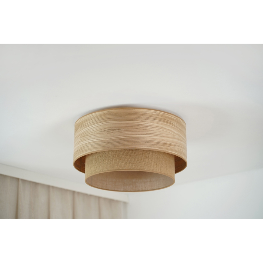 Brilagi - Plafonska svetiljka MONTANA BOHO 1xE27/15W/230V prečnik 45 cm braon