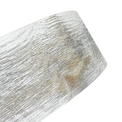 BRILAGI - Plafonska svetiljka PINO 1xE27/15W/230V borovina/srebrna prečnik 27,5 cm