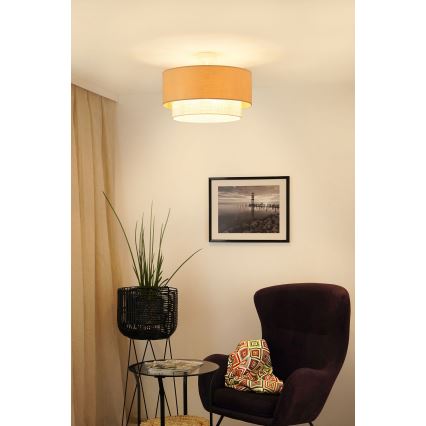 Brilagi - plafonski luster ARIZONA BOHO 1xE27/15W/230V, prečnik 45 cm, bež