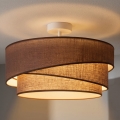 Brilagi - Plafonski luster ARROW 1xE27/60W/230V Ø 45 cm braon