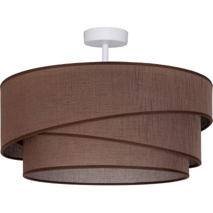 Brilagi - Plafonski luster ARROW 1xE27/60W/230V Ø 45 cm braon