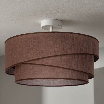 Brilagi - Plafonski luster ARROW 1xE27/60W/230V Ø 45 cm braon