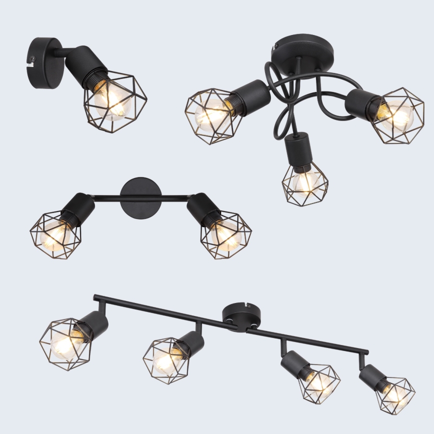 Brilagi - Plafonski luster CAGE 3xE14/40W/230V