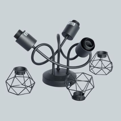 Brilagi - Plafonski luster CAGE 3xE14/40W/230V