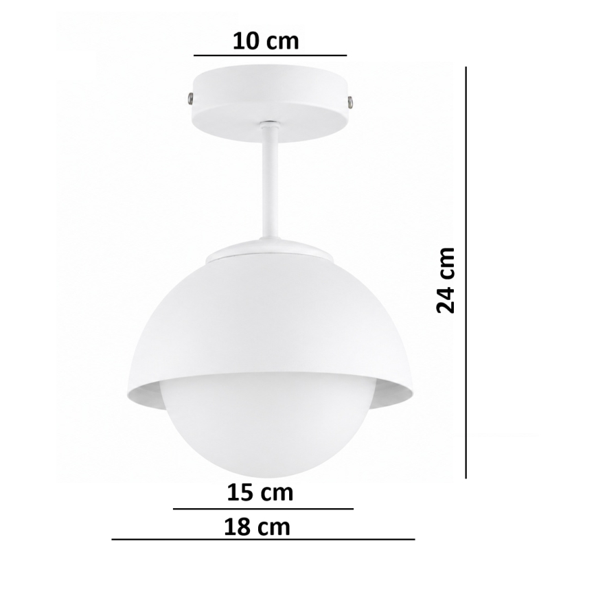 BRILAGI - Plafonski luster COSMO 1xE27/60W/230V beli/zlatni
