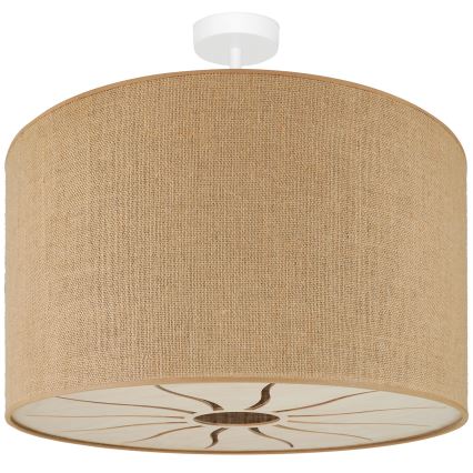 Brilagi - Plafonski luster COUNTRY ROLLER 1xE27/15W/230V prečnik 50 cm bež