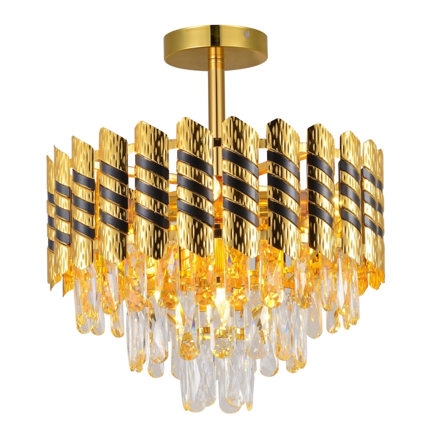 Brilagi - Plafonski luster CRISTAL 5xE14/40W/230V prečnik 38 cm