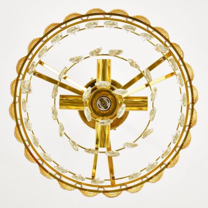 Brilagi - Plafonski luster CRISTAL 5xE14/40W/230V prečnik 38 cm