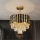 Brilagi - Plafonski luster CRISTAL 5xE14/40W/230V, prečnik 38 cm