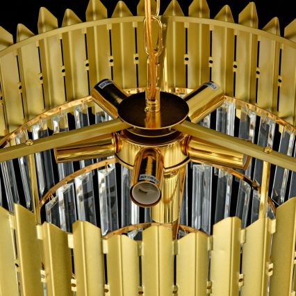 Brilagi - Plafonski luster CRISTAL 5xE14/40W/230V, prečnik 43 cm