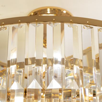 Brilagi - Plafonski luster CRYSTAL 5xE14/40W/230V zlatni