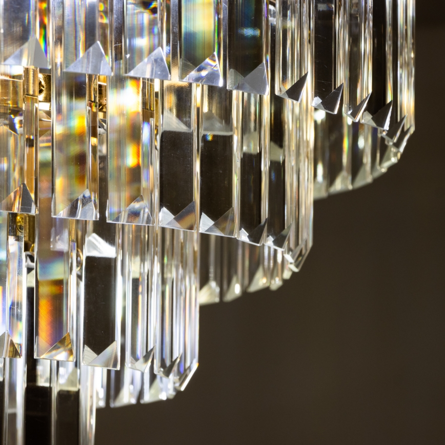 Brilagi - Plafonski luster CRYSTAL 5xE14/40W/230V zlatni