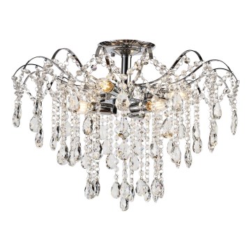Brilagi - Plafonski luster CRYSTAL 6xE14/60W/230V, sjajni hrom