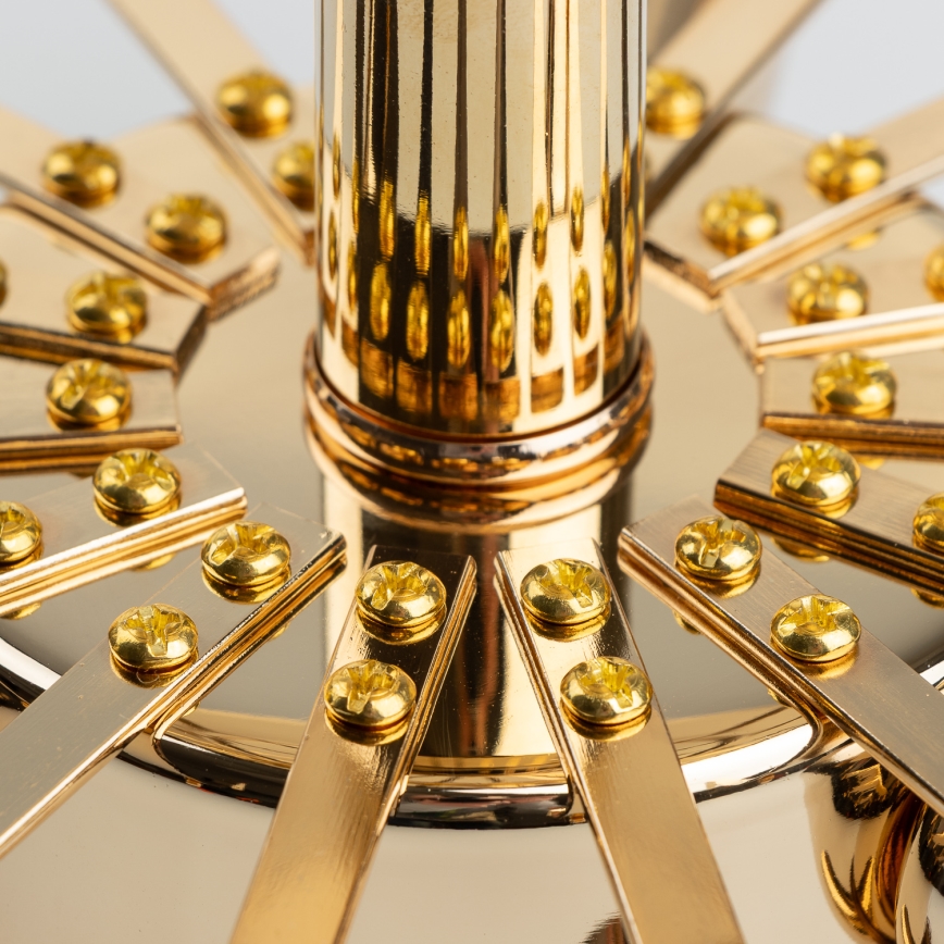 Brilagi - Plafonski luster CRYSTAL 6xE14/60W/230V zlatna