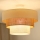 Brilagi - Plafonski luster DENVER LUNETA 1xE27/15W/230V prečnika 45 cm bež/braon/krem