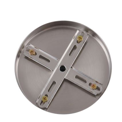 BRILAGI - Plafonski luster ECLIPSE 12xE14/10W/230V, prečnik 78 cm, srebrne boje