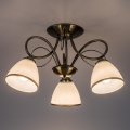 Brilagi - plafonski luster FRED 3xE27/60W/230V, prečnik 59 cm, bronzan
