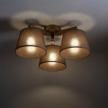 Brilagi - Plafonski luster LATTE SABIA 3xE27/15W/230V borovina/braon