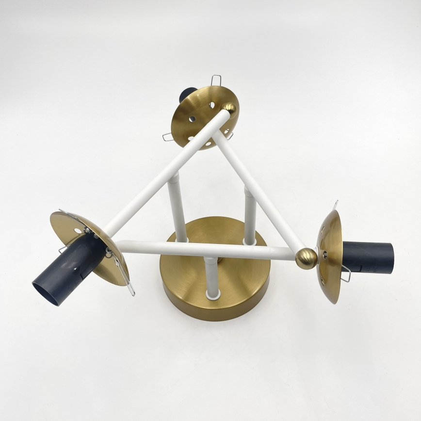 Brilagi - Plafonski luster MALIVA 3xE14/15W/230V zlatna/bela