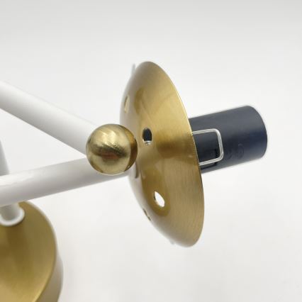 Brilagi - Plafonski luster MALIVA 3xE14/15W/230V zlatna/bela