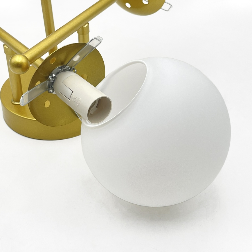 Brilagi - Plafonski luster MALIVA 3xE14/15W/230V zlatna/bela