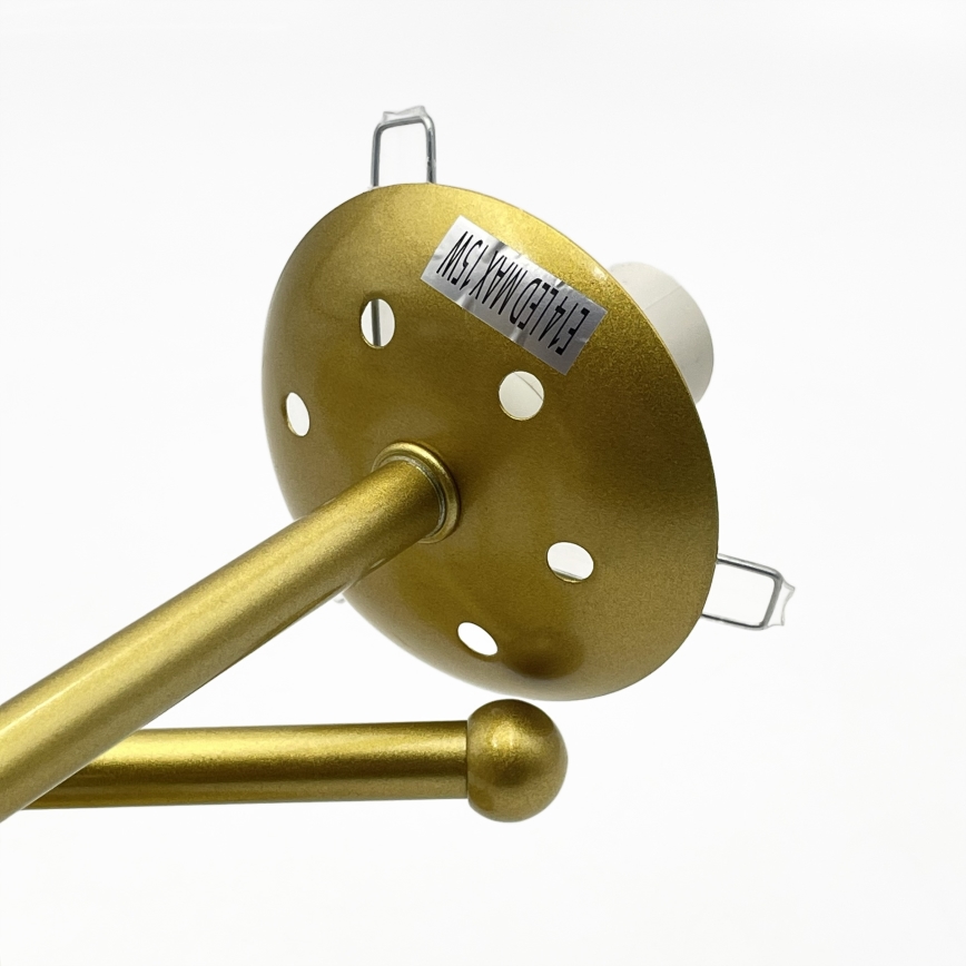 Brilagi - Plafonski luster MALIVA 3xE14/15W/230V zlatna/bela