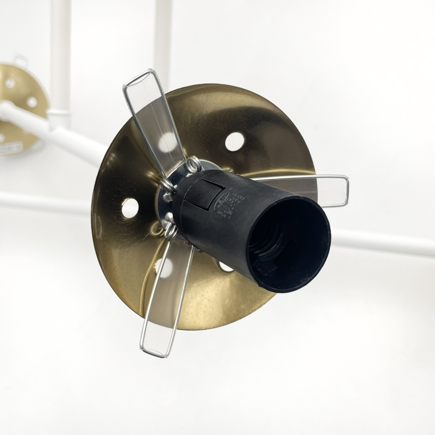 Brilagi - Plafonski luster MALIVA 4xE14/15W/230V zlatna/bela